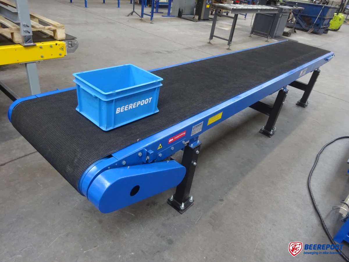 Vlakke transportband